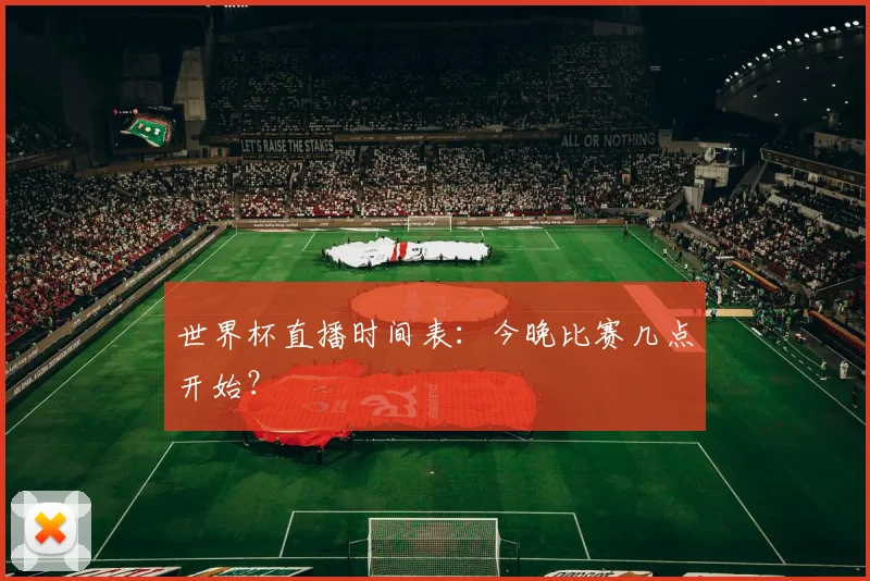 世界杯直播时间表：今晚比赛几点开始？