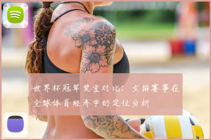 世界杯冠军奖金对比：女排赛事在全球体育经济中的定位分析