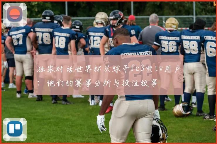 独家对话世界杯买球予fc3典tv用户：他们的赛事分析与投注故事